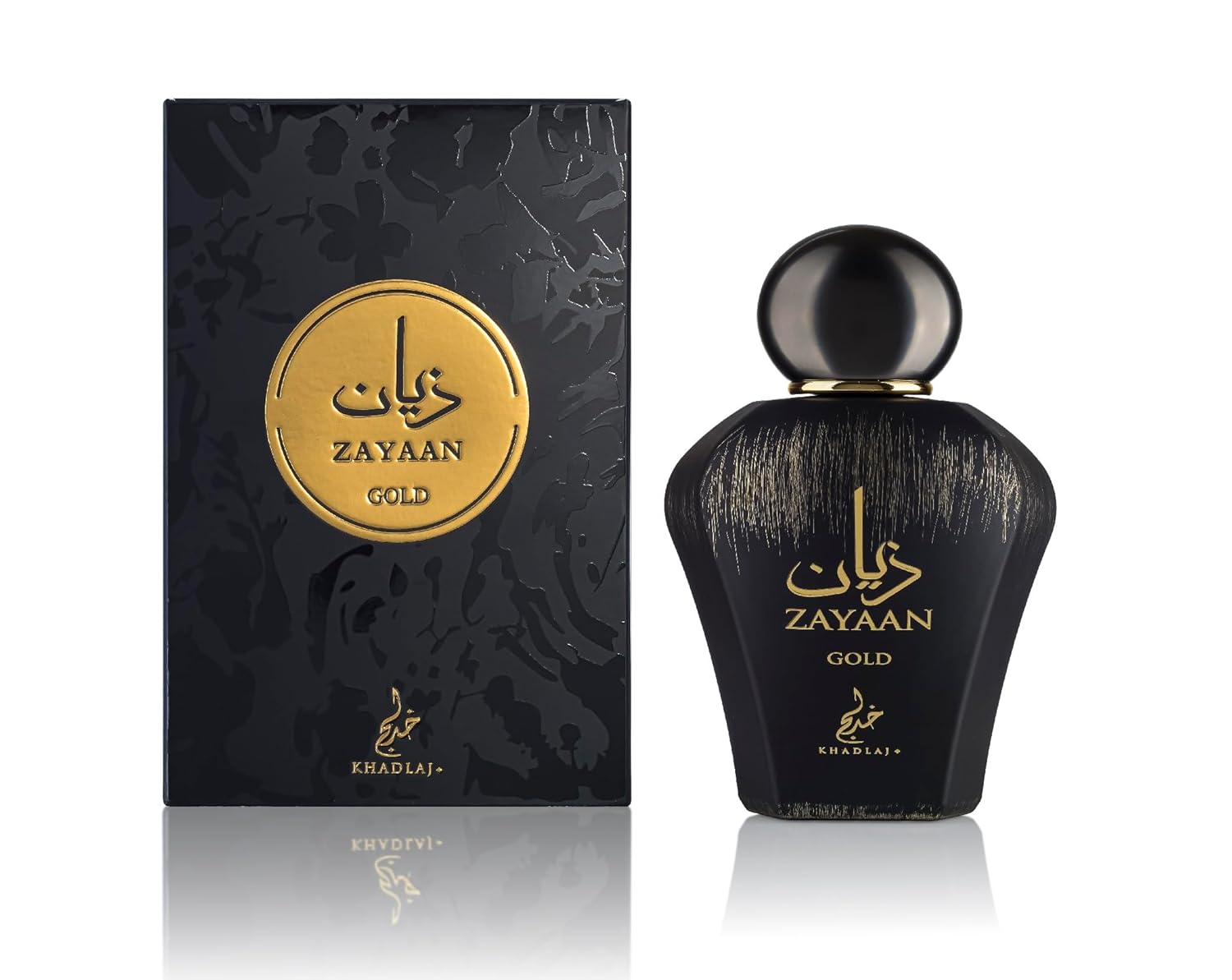 Khadlaj Zayaan Gold Eau de Parfum Spray for Men, 3.4 oz / 100 ml