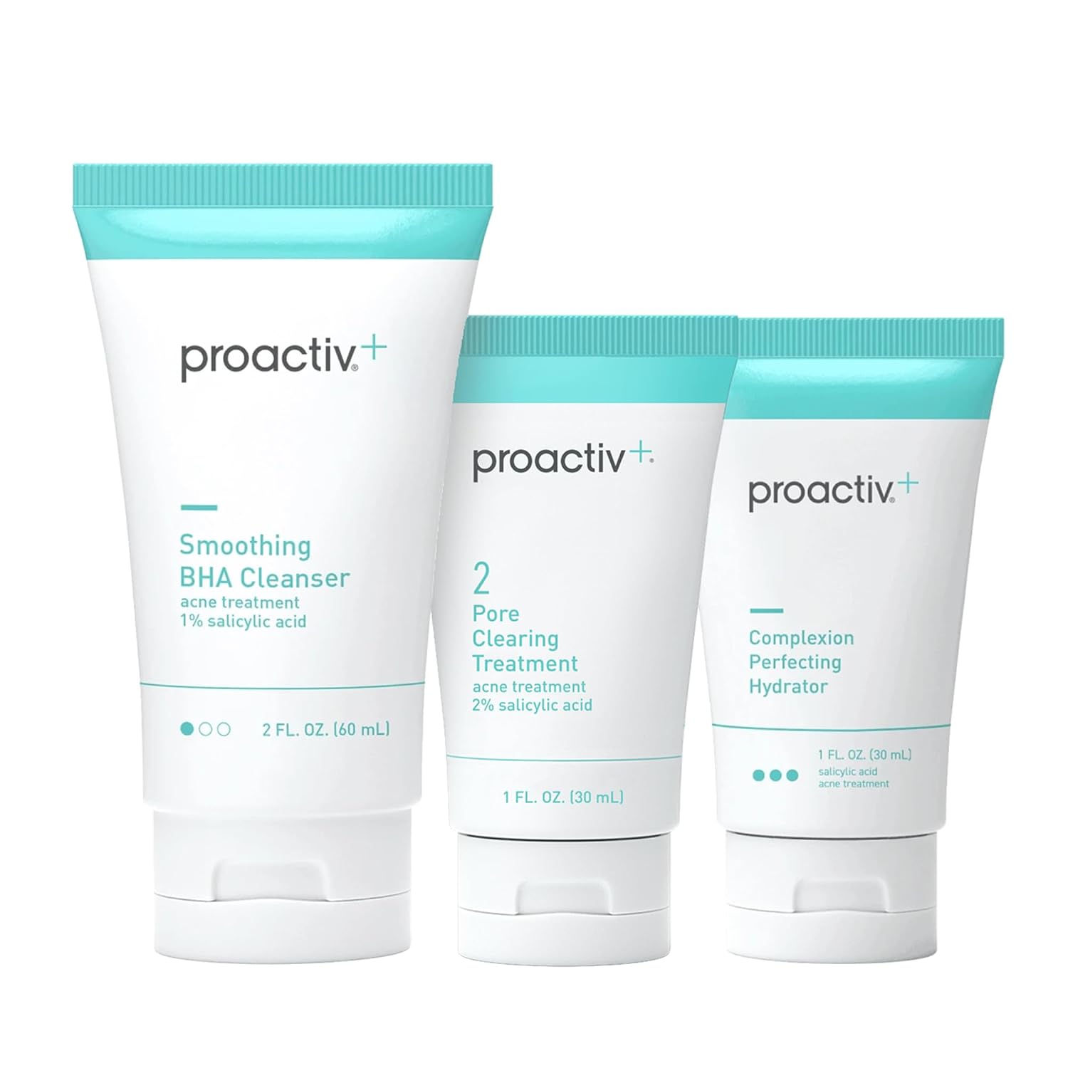 Proactiv+ 3-Step Acne Treatment System, 30-Day Kit