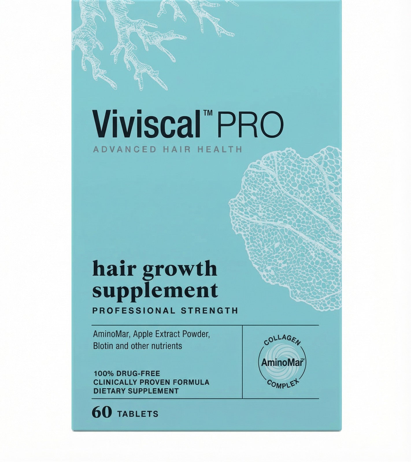 Viviscal PRO Hair Growth Supplement, 60 Tablets