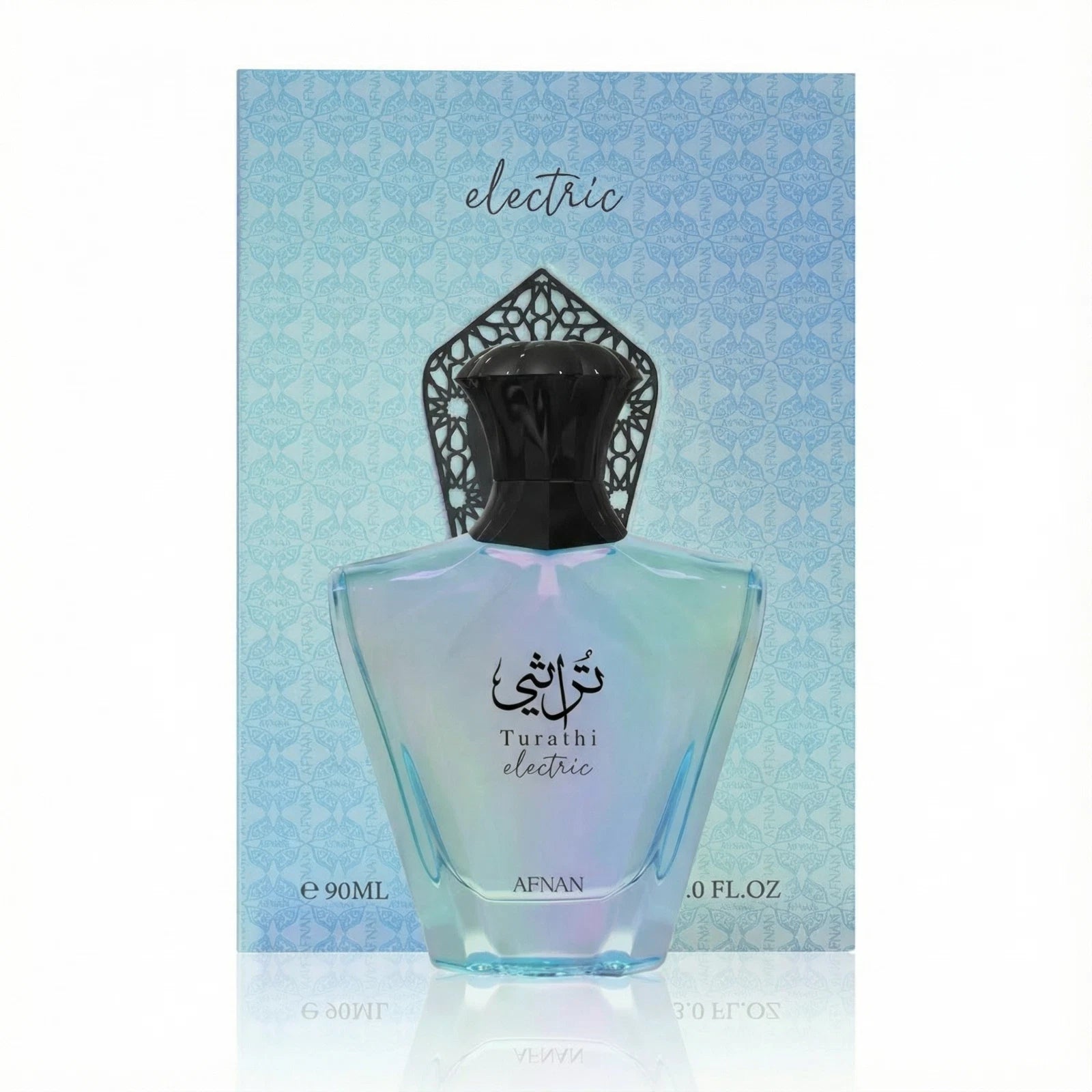 Afnan Turathi Electric Unisex Eau de Parfum, 3.0 Fl. Oz