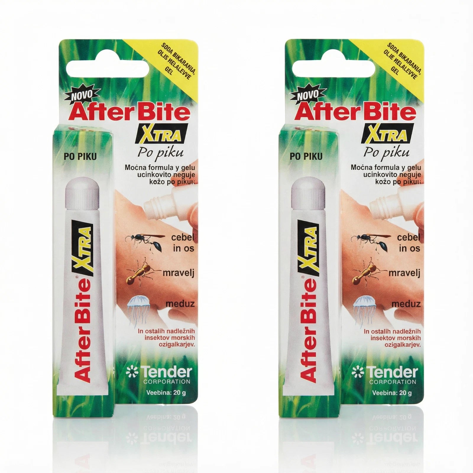 Xtra After Bite Anti-itch Gel Instant Sting Relief 0.7 Oz- 2 Pack