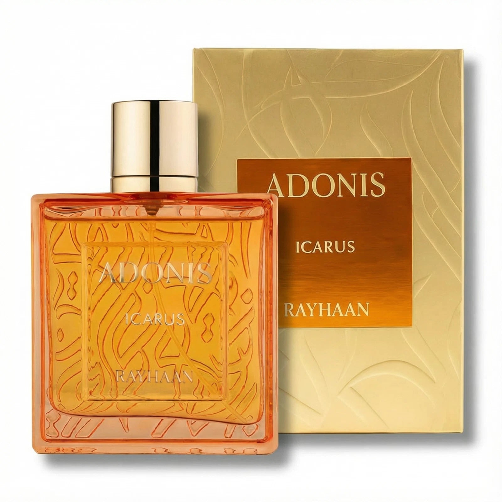 Rayhaan Adonis Icarus Eau De Parfum Men Citrus Spicy Woody 3.4oz 100ml