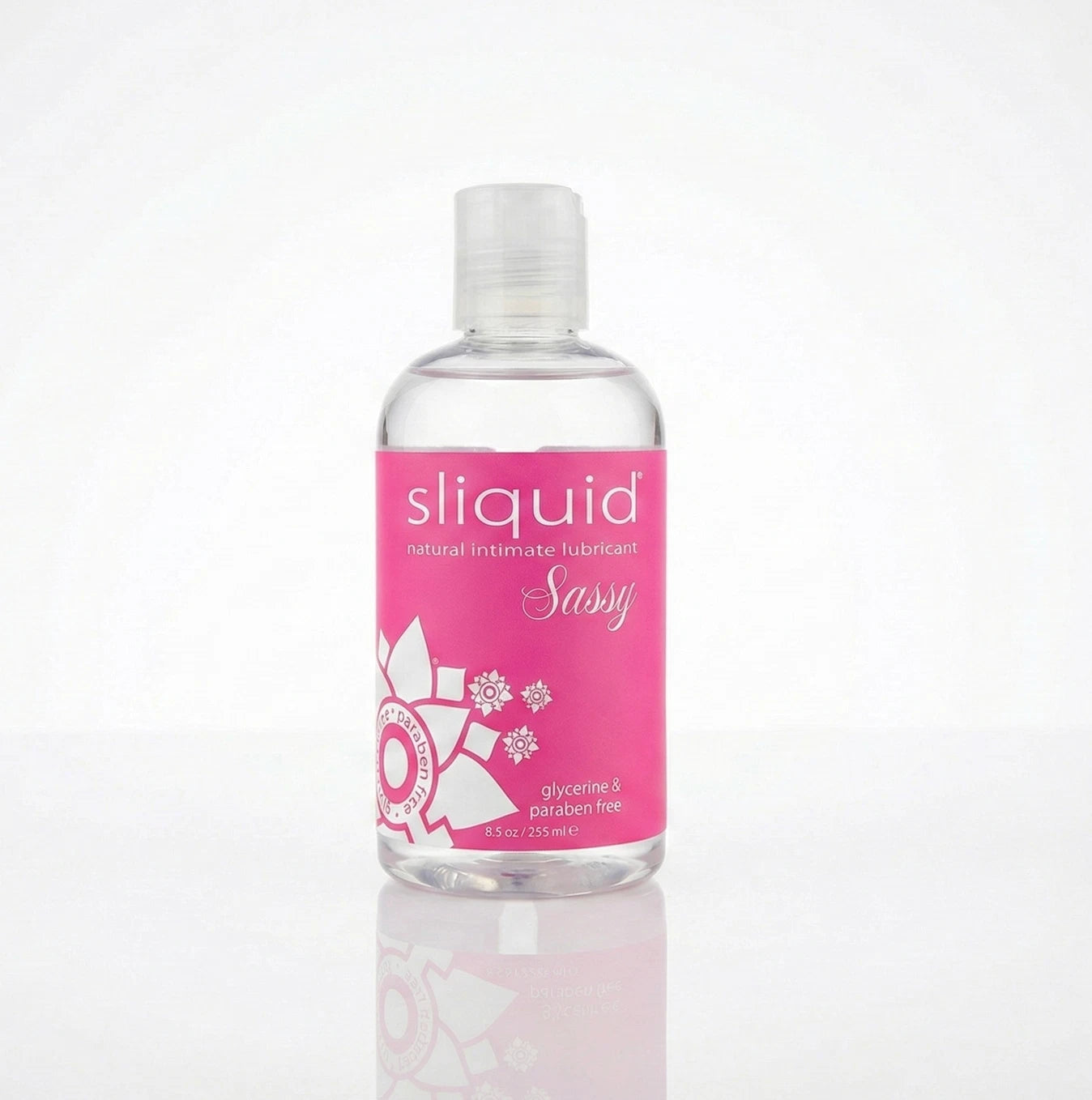 Sliquid Sassy Water Based Personal Lubricant Gel Natural 8.5oz Unscented