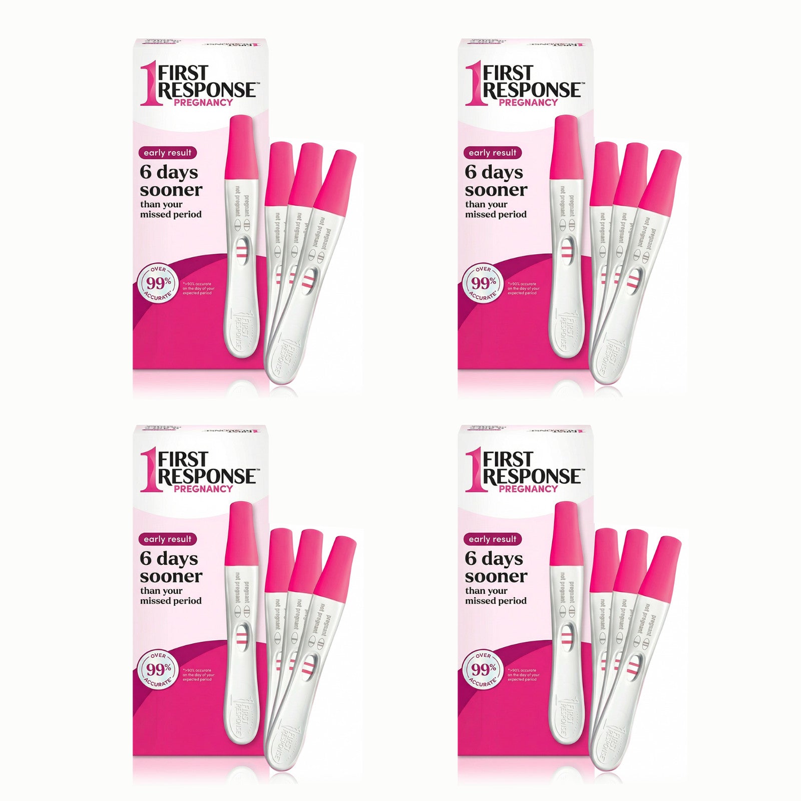 First Response Early Result Pregnancy Test, 3-Pack