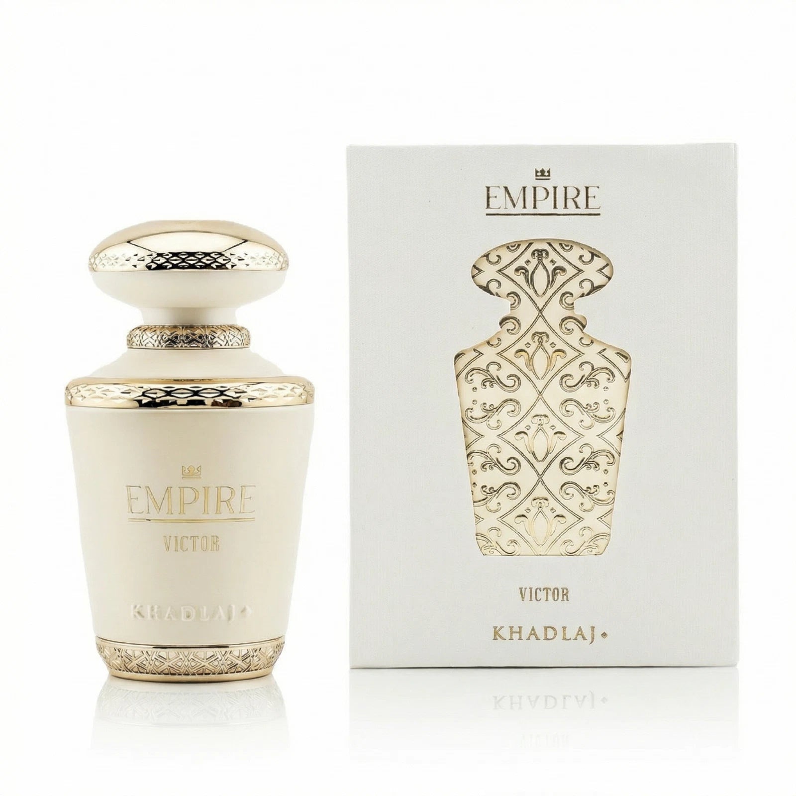 Khadlaj Empire Victor Eau De Parfum Unisex 3.4oz 100ml Vanilla Caramel Long Last