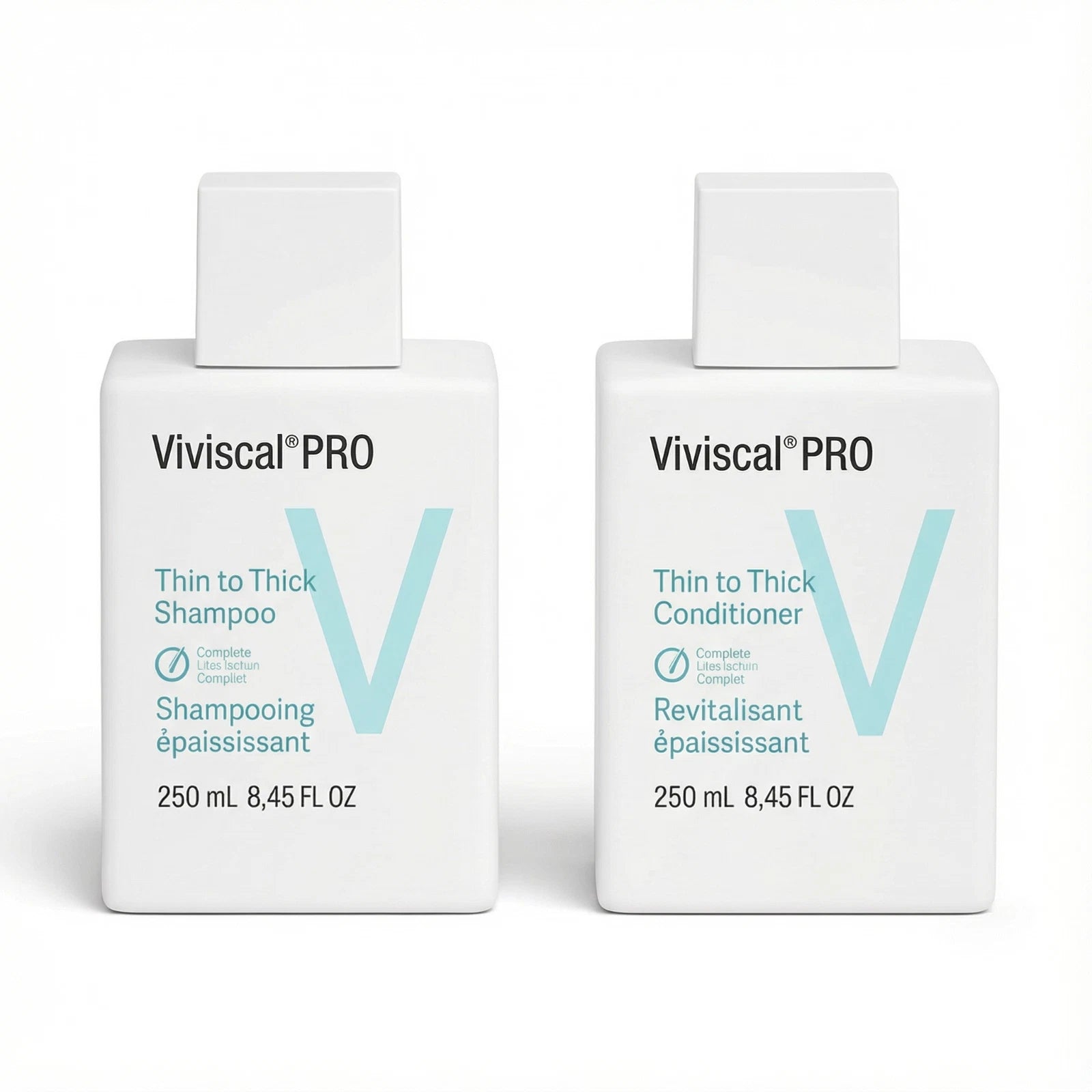 Viviscal Professional Thin to Thick Shampoo Conditioner Duo 8.45oz Each Set