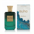 Khadlaj Island Extrait De Parfum 3.4oz 100ml Emerald Green Bottle Amber Wood