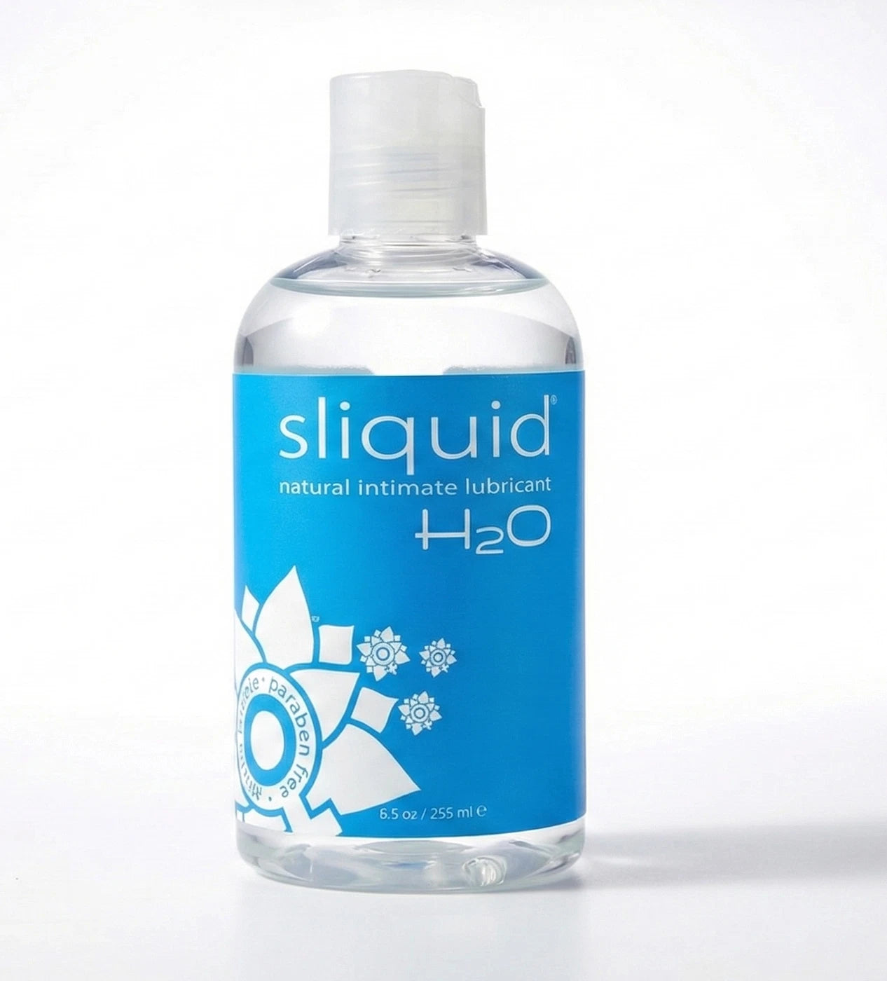 Sliquid H2O Water Based Personal Lubricant Natural Lube 8.5oz Unscented