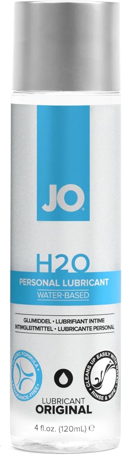 System JO H2O Original Water Based Personal Lubricant, 4 fl oz